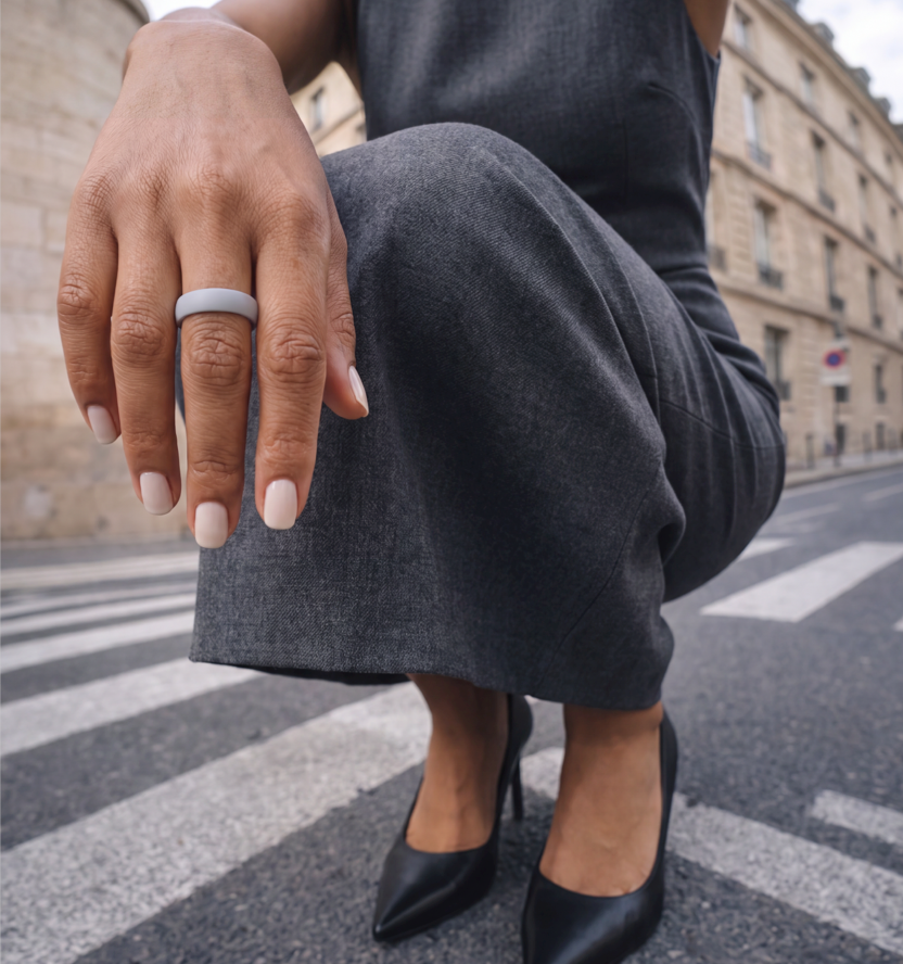 Vilo ring - Glass Jade