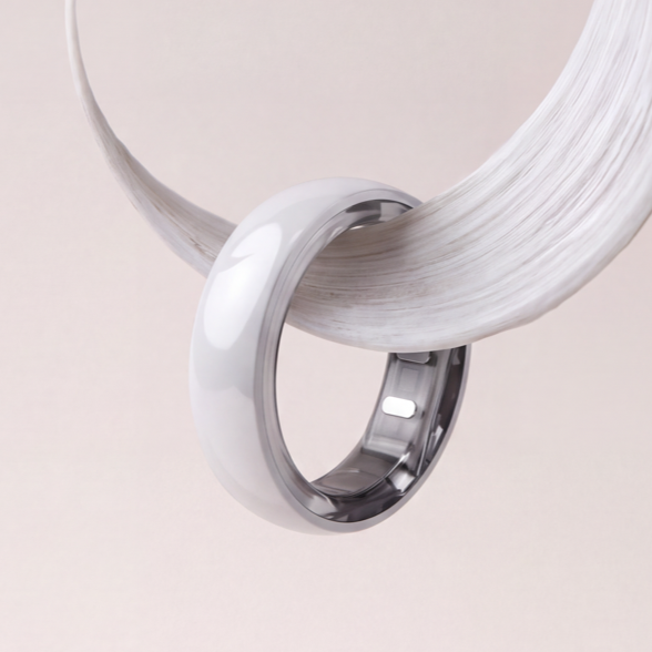 Vilo ring - Ivory Jade