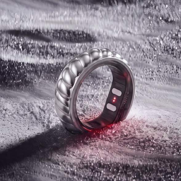 Vilo ring - Silver Twist